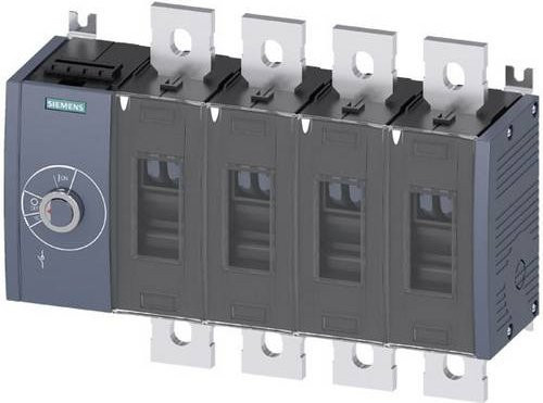 Siemens Lasttrennschalter 1000A mit 8 Schließern und 8 Öffnern in Grau 3KD50440QE100 - Bild 1