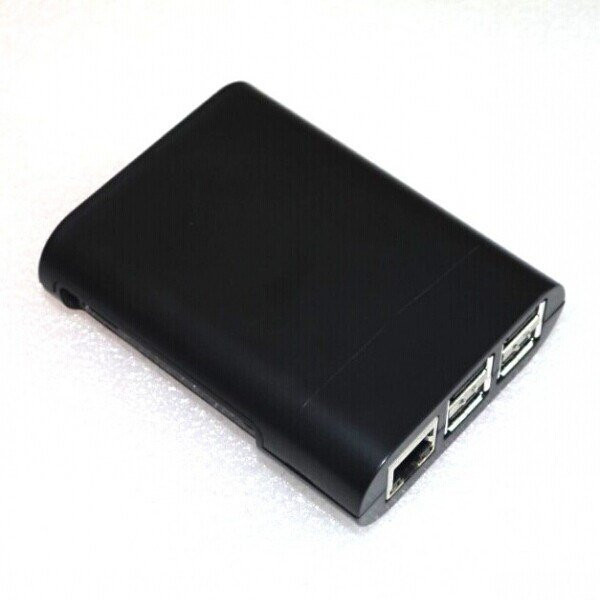 Si Tai&SH Gehäuse für Raspberry Pi 3 3B 3B+ in Schwarz aus ABS-Kunststoff - Bild 1