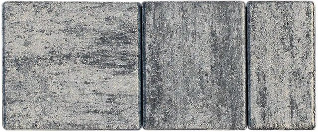 Diephaus Pflaster Vereda Mehrformat in Weiß-Schwarz im Betonlook für Garten und Terrasse, Höhe: 5 cm - Bild 1