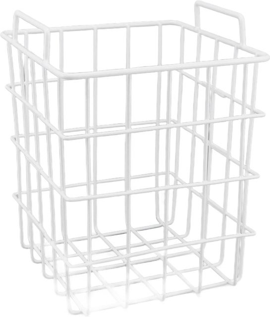 Aimo Gefrierschrank-Drahtkorb aus Metall in Weiß, Höhe: 38,5 cm - Bild 1