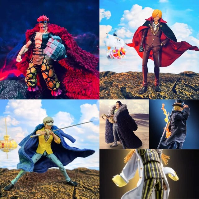 Bandai ONE PIECE Trefalgar Umhang, Zubehör, 1/12 Maßstab - Bild 1