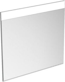 Keuco Lichtspiegel Edition 400 Wandspiegel in Silber mit dimmbarer LED-Beleuchtung und Touch-Switch, B/H/T: 53,5 x 65,0 x 3,3 cm - Bild 1