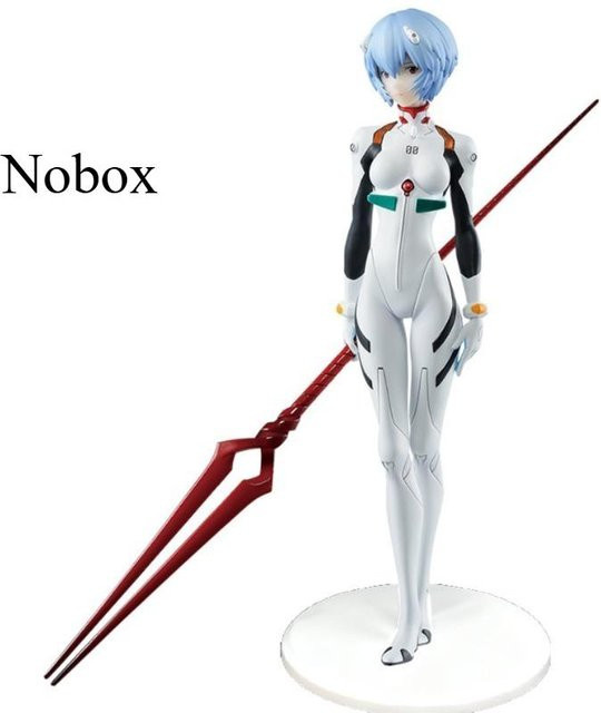 Yiran toy 1 Neon Genesis Evangelion Eva Ayanami Rei Actionfigur PVC weiß - Bild 1