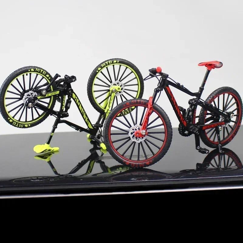 Yiran toy 1 Mountainbike-Modell 1:10 Legierung Metall Spielzeug - Bild 2