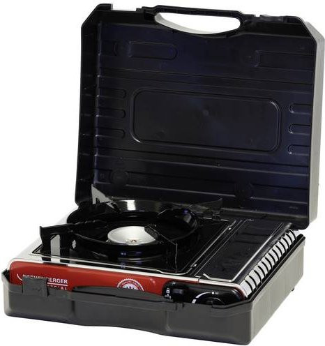 Rothenberger Industrial Gas Camping Kocher Premium RS 220 in Silber - Bild 1