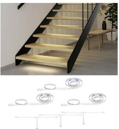 Paulmann LED-Streifen-Erweiterung MaxLED Stair Warmweiß, 3 x 0,5 m - Bild 2