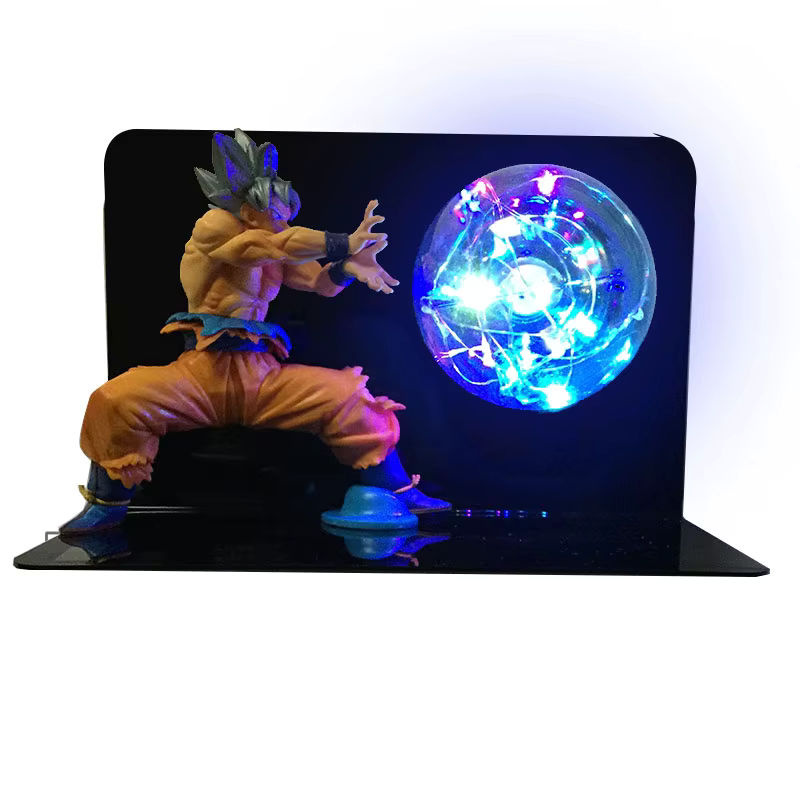 Bandai Dragon Ball LED Nachtlicht Goku Vegeta Gogeta - Bild 6