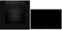 Neff BX38IB Backofen-Set mit Induktionskochfeld in Silber, Schwarz und Rot, Smart Home Integration und App-Steuerung - Bild 1