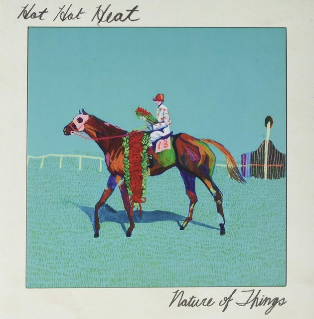 Hot Hot Heat – Nature Of Things 7-Zoll-Schallplatte (Vinyl), Kaw-Liga Records, braun/multicolour, Rock, 2016 - Bild 1