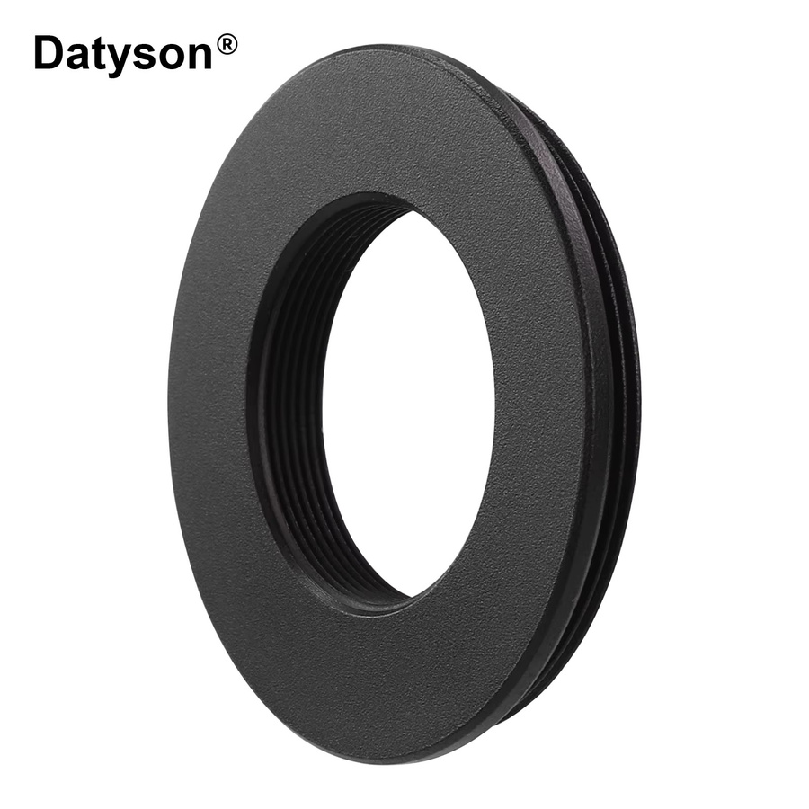 Datyson M42 x 1mm auf C-Mount Adapter aus Metall in Schwarz für Astrofotografie - Bild 4