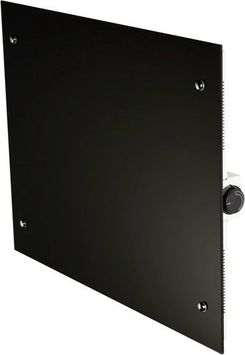 JOLLYTHERM Infrarot-Glasheizkörper in Schwarz mit einer Heizleistung von 500 W, B/H: 55 x 70 cm - Bild 1