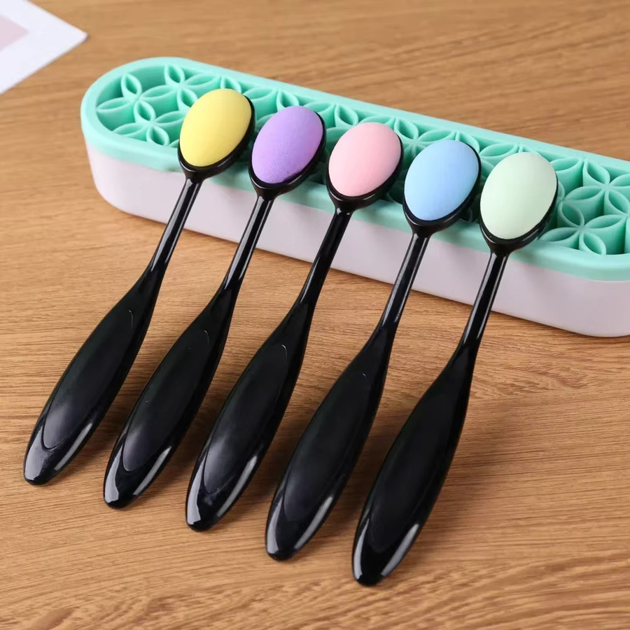 5er-Set Bunte Blending-Schwämme für Malerei und Scrapbooking in Mehrfarbig - Bild 5