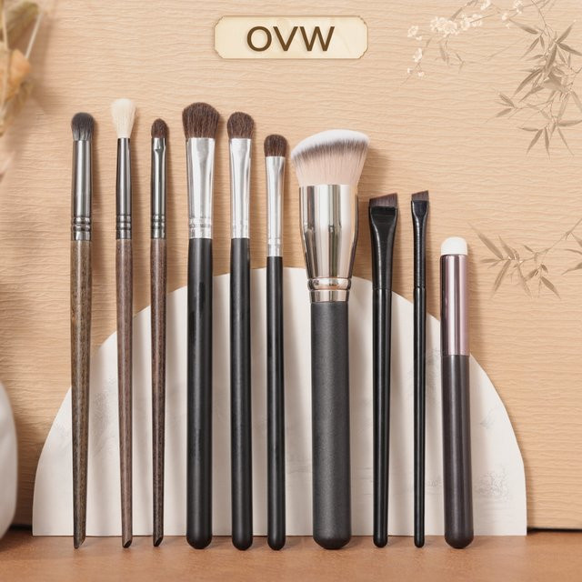 OVW Make-up-Pinsel-Set für Augen und Lippen, Unisex - Bild 1
