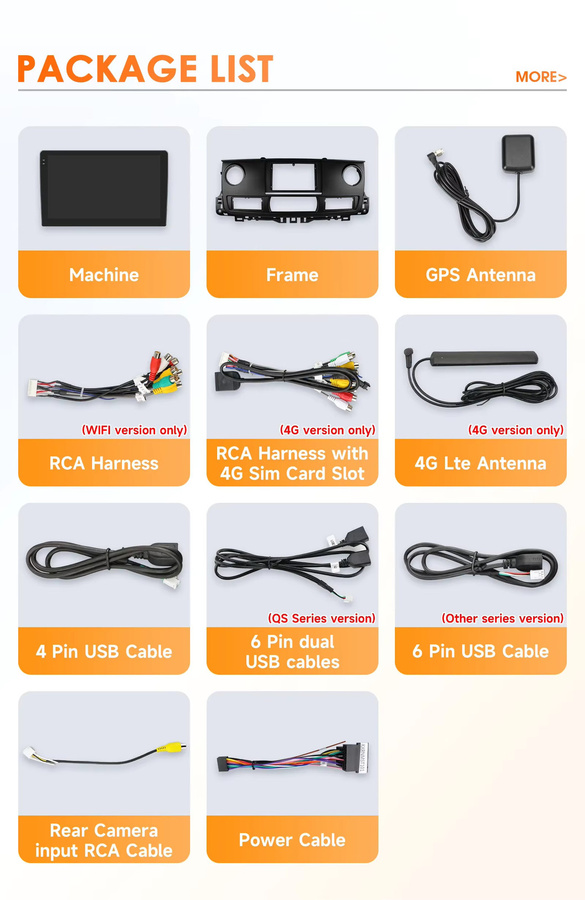 OSSURET Android 14 Autoradio für RENAULT MASTER 2003-2011 mit 10,1 Zoll Display, Qualcomm Snapdragon 6115 Octa-Core, GPS-Navigation, Bluetooth, Wireless Carplay und Android Auto, Schwarz - Bild 6