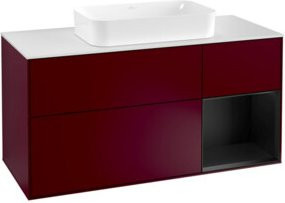 V&B Waschtischunterschrank Finion in Weiß lackiert, Breite: 120 cm, Tiefe: 50,1 cm, Höhe: 50,1 cm - Bild 1