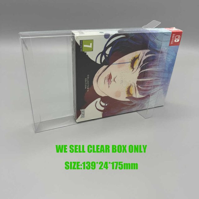 Xunbeifang Transparente PET-Displaybox als Schutzbox für Nintendo Switch GRIS Collector's Edition - Bild 1