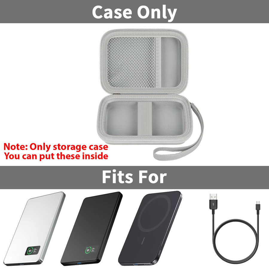 Anker MagSafe Harttasche zur Aufbewahrung für Anker Nano Power Bank MagGo Slim 5.000 mAh - Bild 2