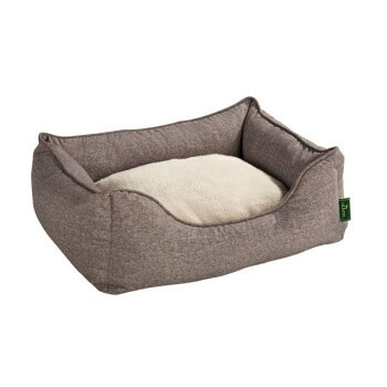 Hunter Hundesofa Boston braun S mit abnehmbarem Bezug und rutschfester Unterseite - Bild 2