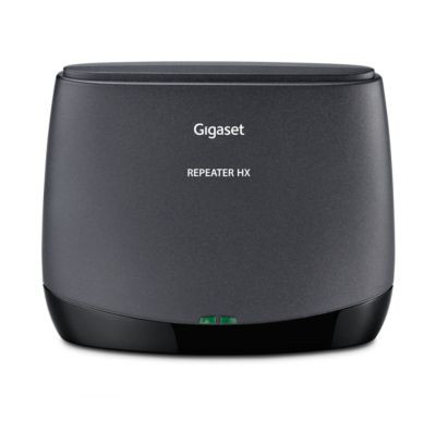 Gigaset Repeater HX DECT CAT-iq Verstärker für VoIP-Telefonie in Anthrazit und Schwarz - Bild 2