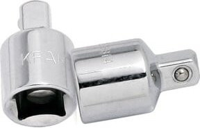 Kraftwerk Adapter 3/8 Zoll auf 1/4 Zoll für Stecknüsse in Silber - Bild 1