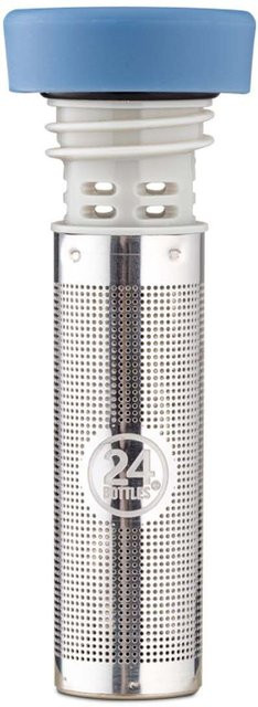 24Bottles Infuser Lid Zubehör in Light Blue aus Edelstahl und Silikon - Bild 1