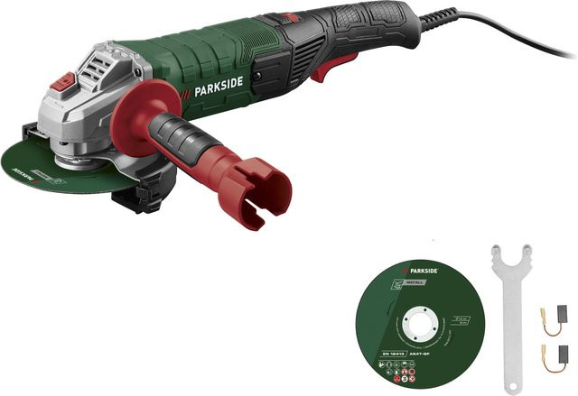 Parkside Winkelschleifer PWS 125 I9 in Grün - Bild 1
