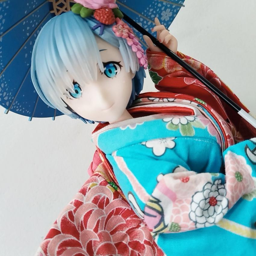 Fashnics Re: Eine andere Welt Von Null Rem Mädchen Sammlerpuppe PVC Stoff - Bild 4