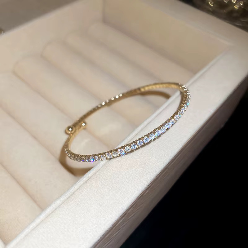 UOSU Offenes Armband, Diamant, Zirkonia, Damen - Bild 5