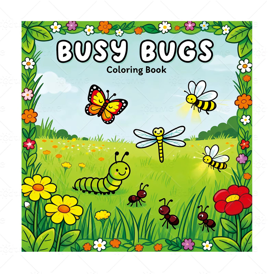 BUSY BUGS Malbuch für Erwachsene, ab 14 Jahre - Bild 3