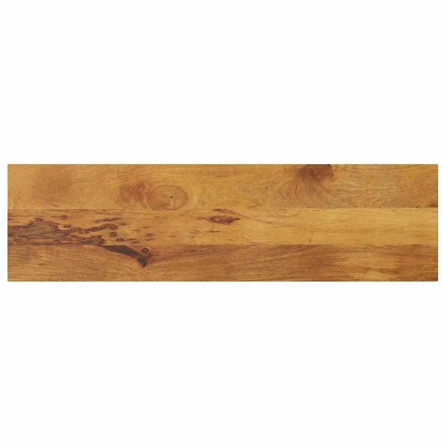 vidaXL Tischplatte aus Massivholz Mango in Braun, Rechteckig, B/T/H: 100 x 30 x 3,8 cm - Bild 2