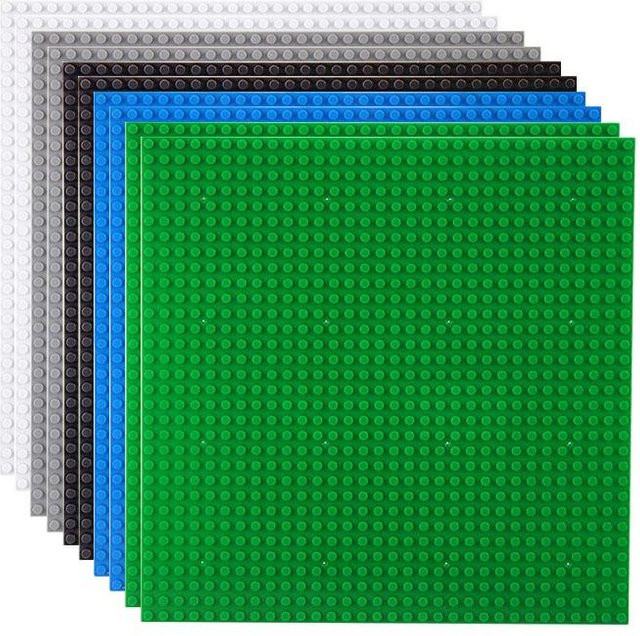 Yiran toy Klassische Grundplatten, Bausteine, 10-teiliges Set, ab 6 Jahren - Bild 1