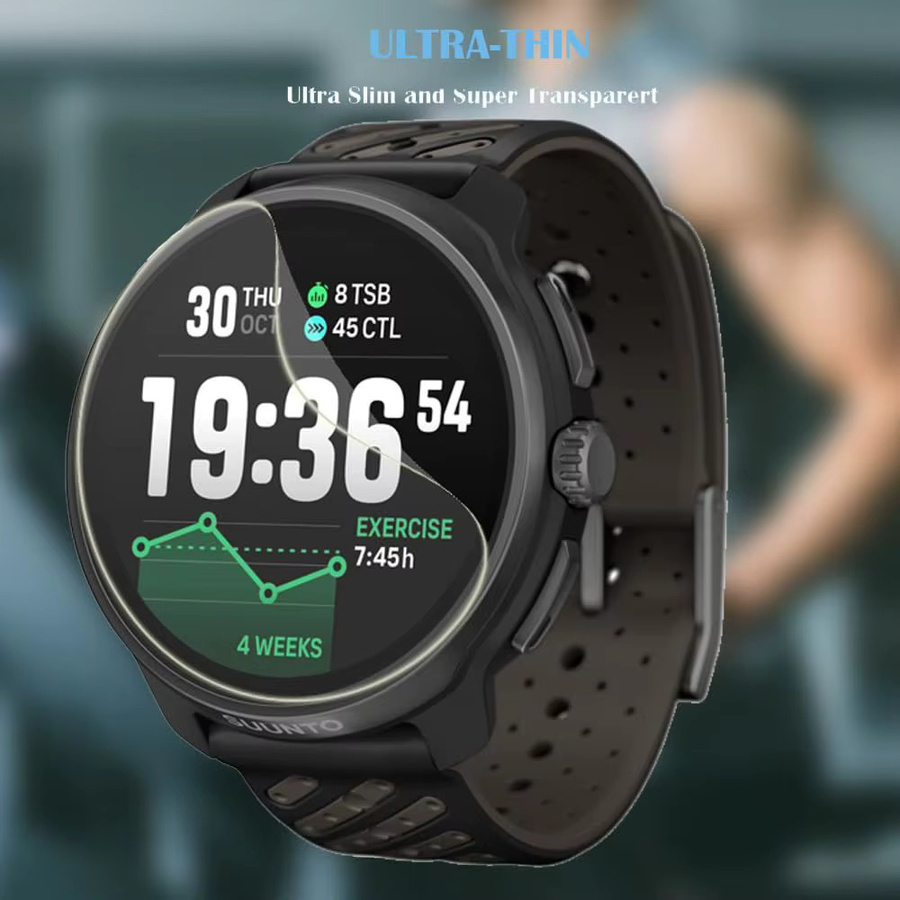 Suunto Displayschutzfolie TPU, transparent, Unisex - Bild 4