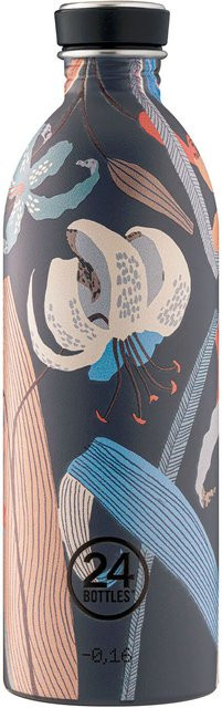 24Bottles Urban Bottle Navy Lily, Blau, 1000 ml - Bild 1
