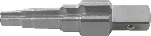 Cornat Stufenschlüssel aus Stahl in Silber mit 1/2 Zoll und 3/8 Zoll - Bild 1