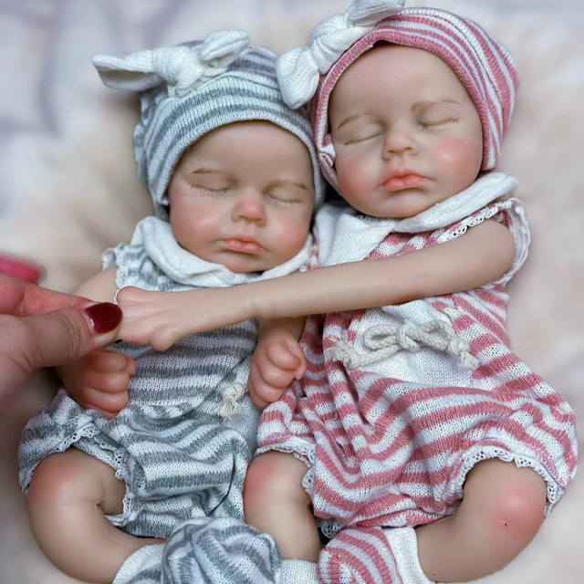 CatDoneca LouLou Reborn-Puppe, Vollsilikon, 33cm, Bunt / Mehrfarbig - Bild 1