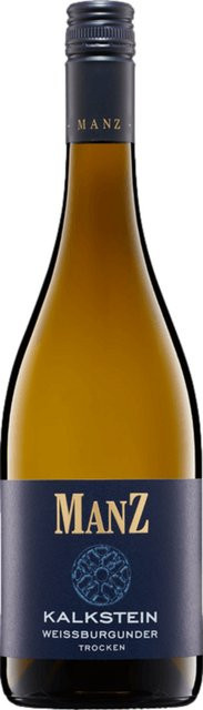 Manz Weißburgunder Kalkstein trocken 2025 Weißwein 0,75 l - Bild 1