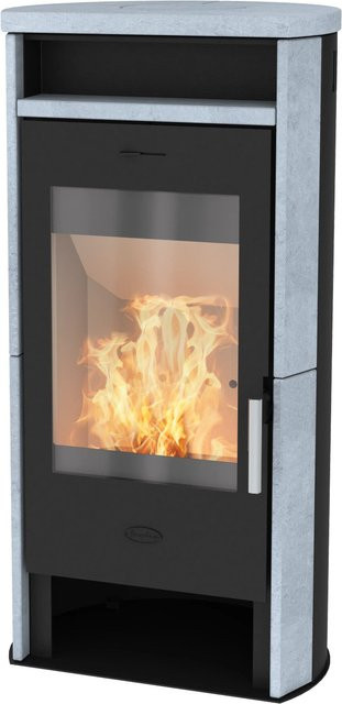 Fireplace Kaminofen Santa Fe in Schwarz und Grau mit 6 kW Leistung - Bild 1
