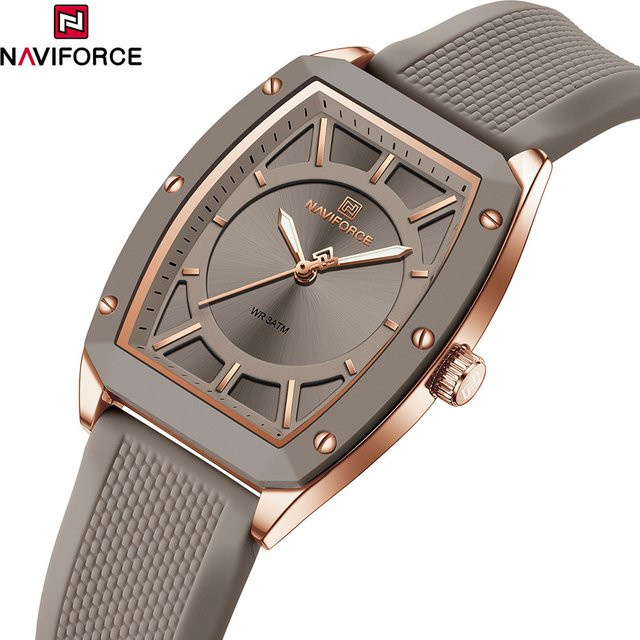 NAVIFORCE Armbanduhr, Quarz, Silikonarmband, Damen - Bild 1