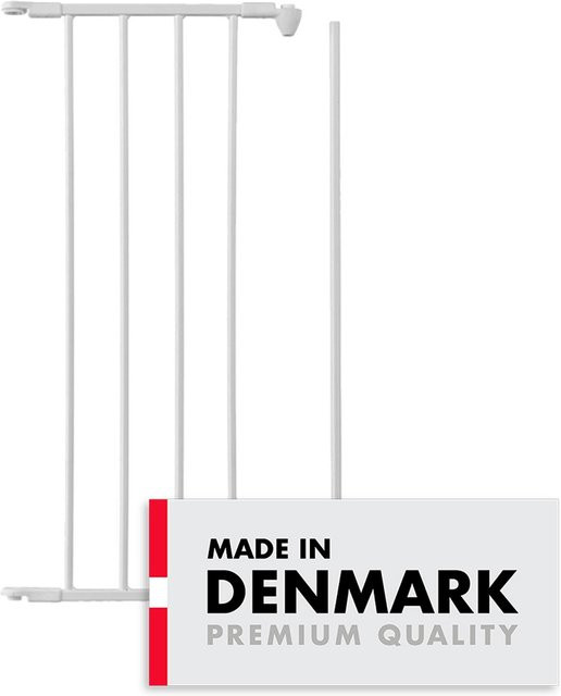 Baby Dan Verlängerung für Schutzgitter Flex, Weiß, Höhe: 33 cm - Bild 1