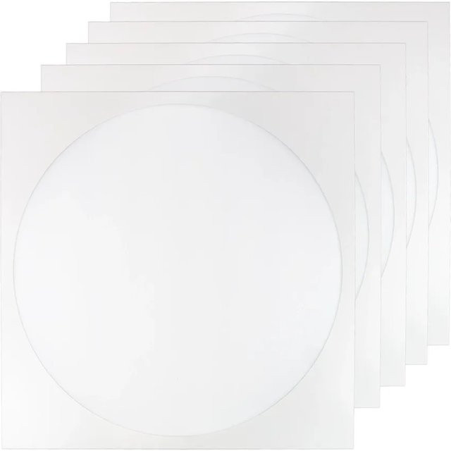 ENOVALITE 5er Pack LUNOS LED Panel Rasterdeckenleuchte Weiß, B/B: 62 x 62 cm, 30W, 3600lm, 4000K Neutralweiß, runder Lichtaustritt - Bild 1