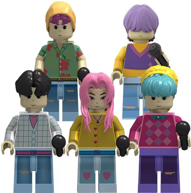 Yiran toy K-POP Dämonenjäger Bausteine, 8-teiliges Set, Mini Actionfigur, ab 14 Jahren - Bild 1