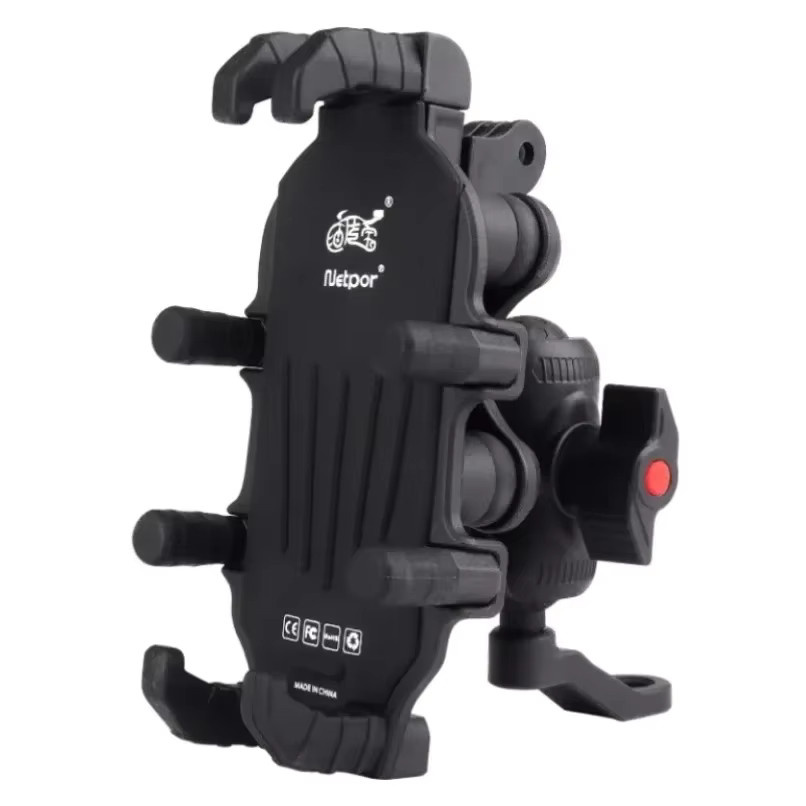 VoltLink Pro-Ladehalterung in Schwarz mit 15 W MagSafe-Ladefunktion, 33 W Typ-C-Leistung und OctoGrip-Vibrationsdämpfung - Bild 3