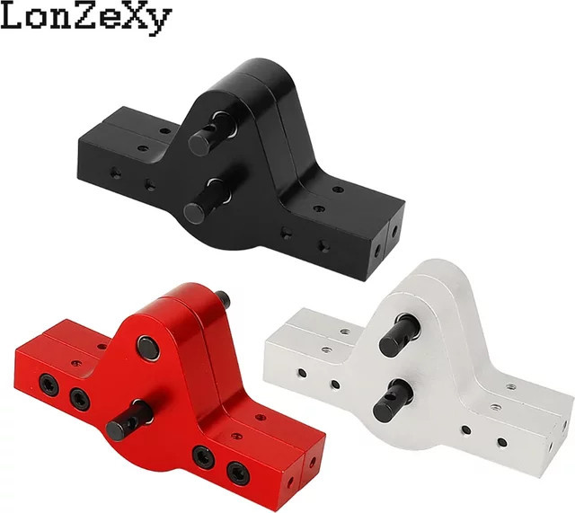 LonZeXy Aluminium D90 Verteilergetriebe, Metall, Grau, 1-teiliges Set - Bild 1