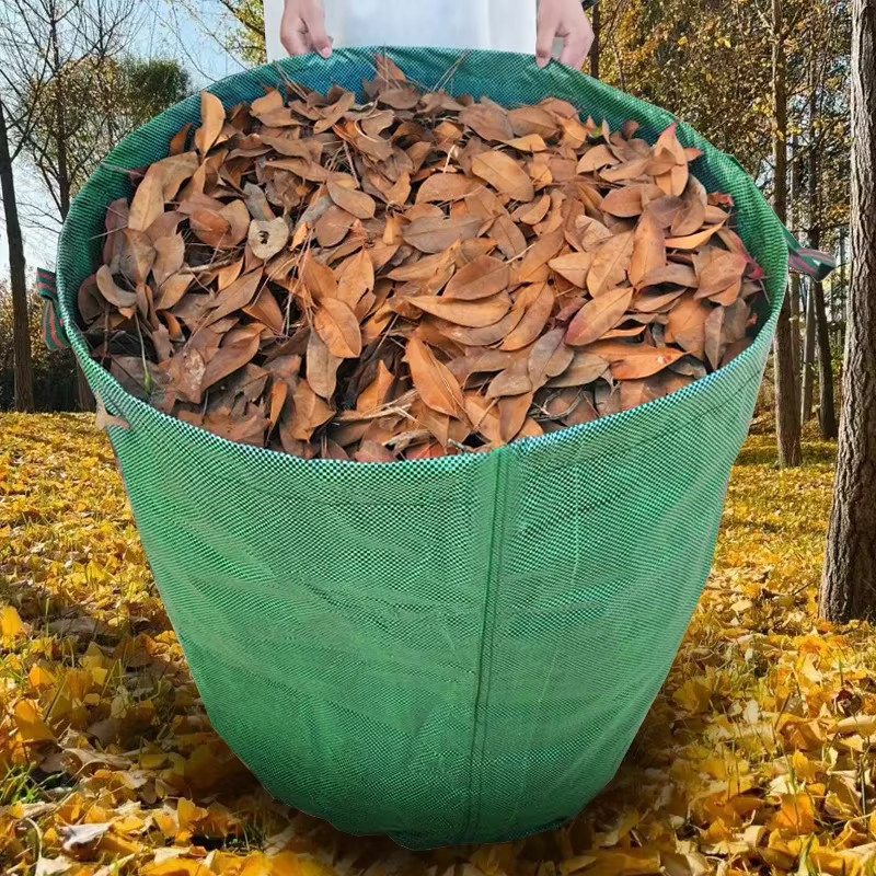 Grüner Blattbeutel als Zubehör für Garten-Elektrowerkzeuge und Gartenblattsammler - Bild 2