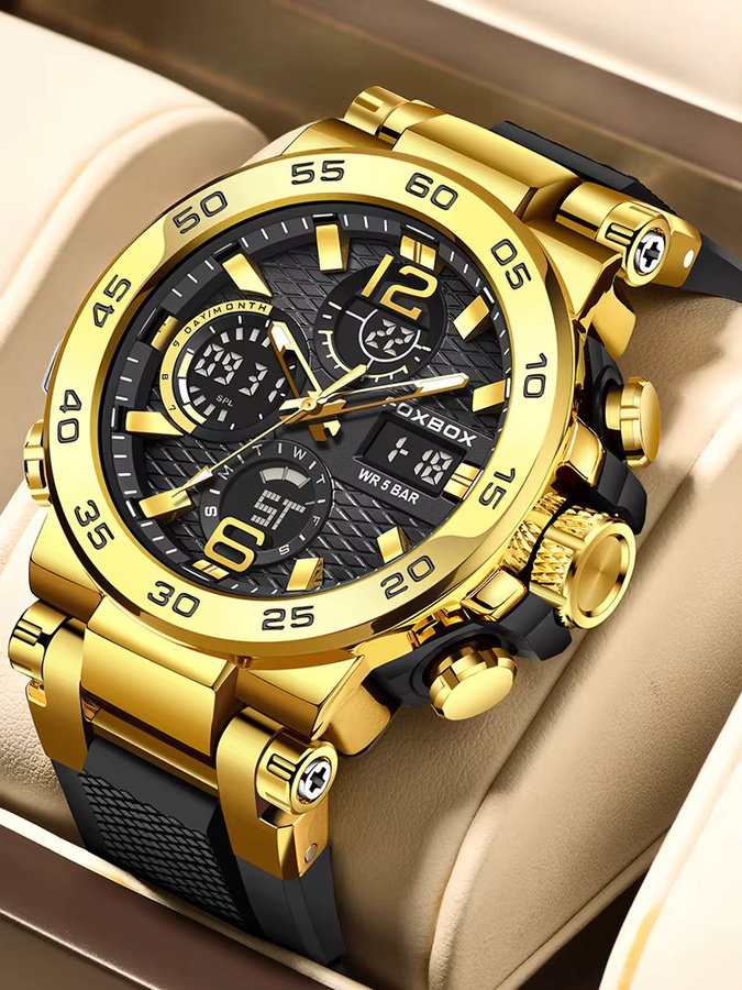 LIGE Chronograph Sportuhr, Quarz, Herren - Bild 6