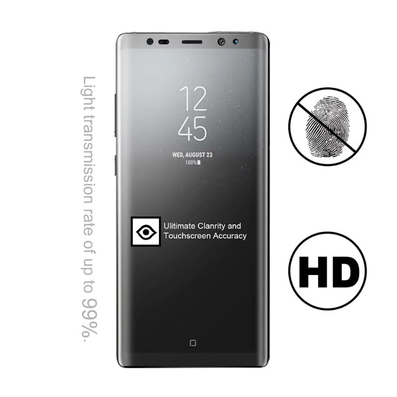 3er-Pack Matte Hydrogel Displayschutzfolie für Samsung Galaxy S8 S9 S10 S20 S21 S22 S23 S24 Ultra 5G Transparent - Bild 5