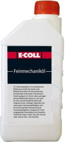 E-COLL Feinmechaniköl in der weißen Flasche mit 1 l Inhalt - Bild 1