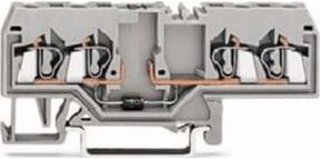 WAGO Diodenklemme 280-655/281-411 grau 0,08-2,5mmq - Bild 1