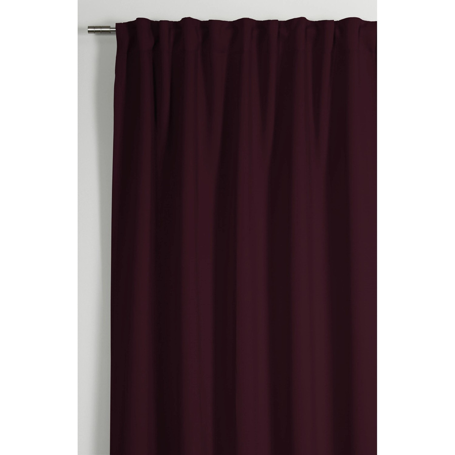 Gardinia Schlaufenschal Dimout mit Gardinenband in Beere, B: 140 cm, H: 245 cm - Bild 2