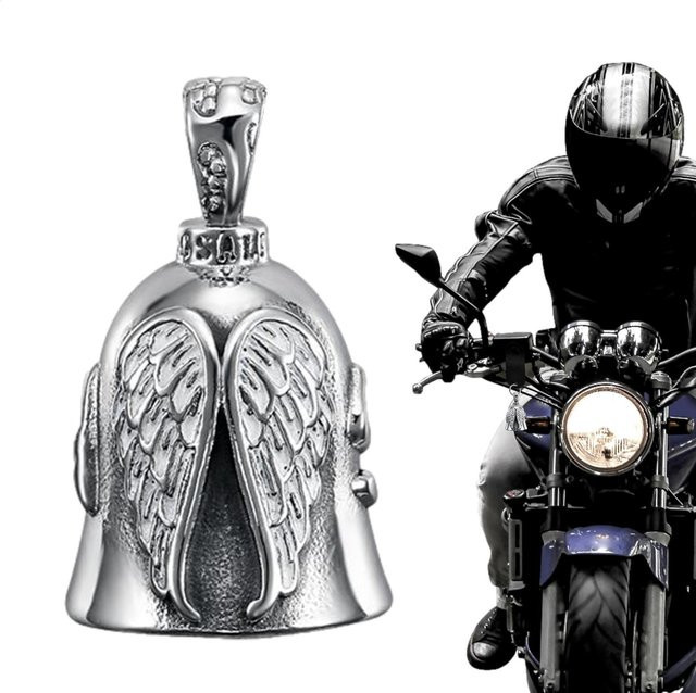 Defend Bell Schlüsselanhänger Edelstahl, Silber, Unisex - Bild 1